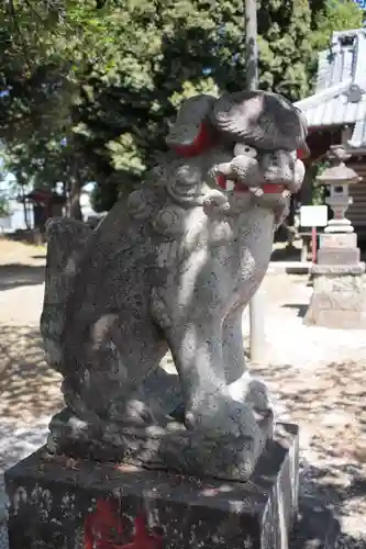 産泰神社の狛犬