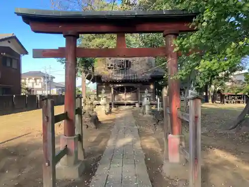 鷲神社の鳥居