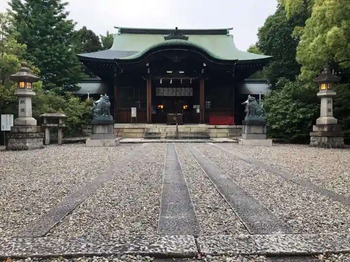 溝旗神社(肇國神社)の本殿・本堂