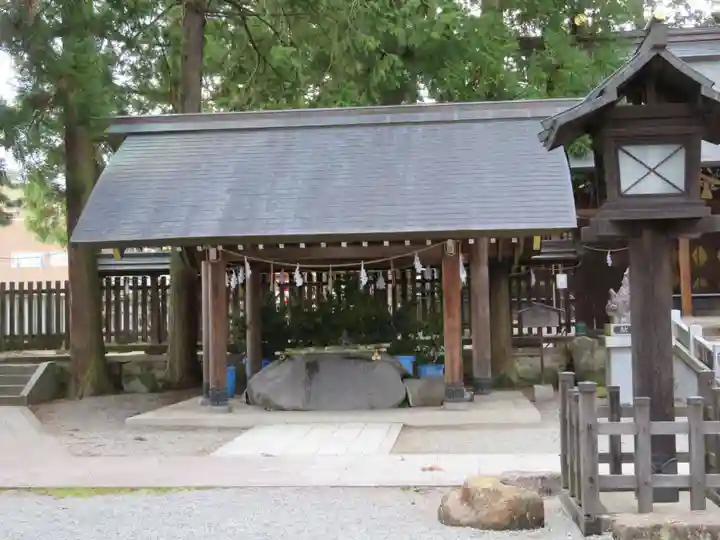飛騨総社の手水舎