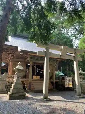 山住神社の本殿・本堂