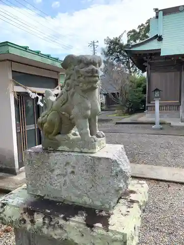 岩井神社の狛犬