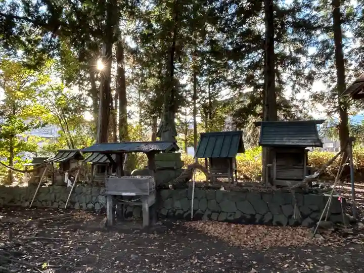 八幡社日吉社合殿(長野県)