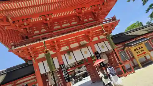 賀茂御祖神社（下鴨神社）の山門・神門