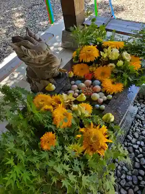 滑川神社 - 仕事と子どもの守り神の手水舎