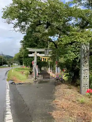 高司神社〜むすびの神の鎮まる社〜の鳥居