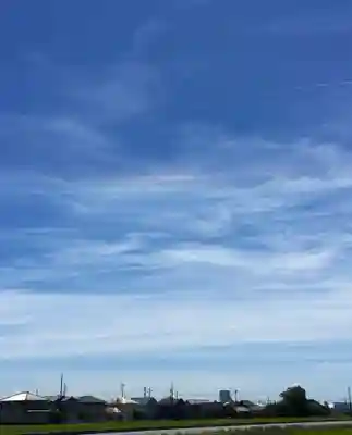 宇氣比神社の景色