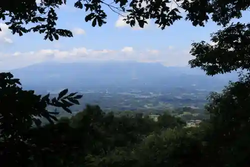 木幡山隠津島神社(二本松市)の景色