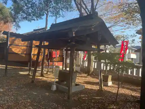 天縛皇神社の手水舎