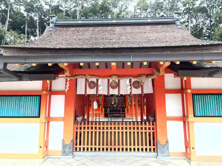 大原野神社の本殿・本堂