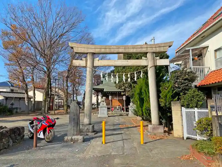 小野神社の鳥居