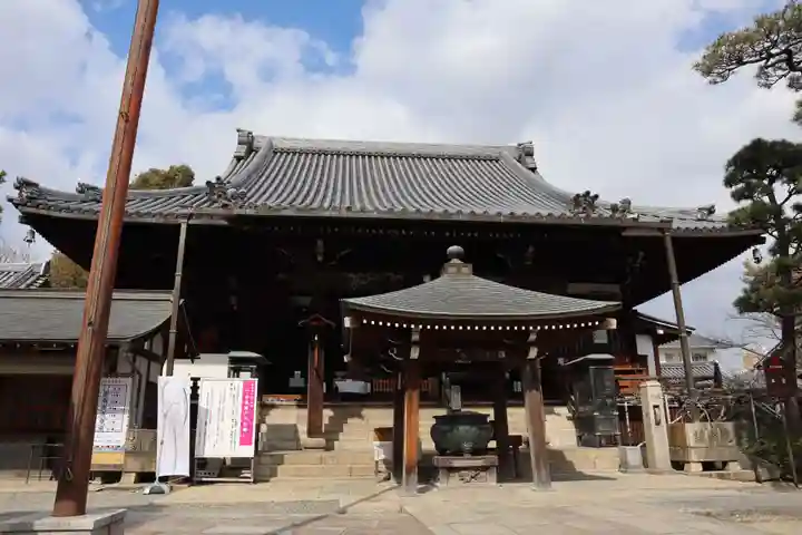 葛井寺の本殿・本堂