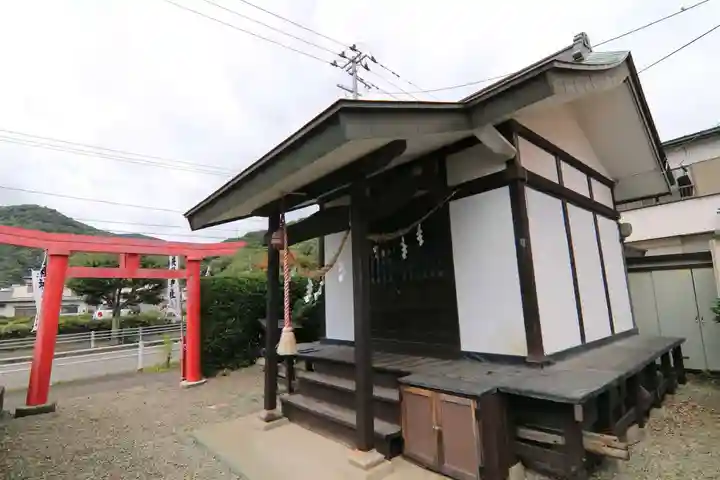 帳附神社の本殿・本堂