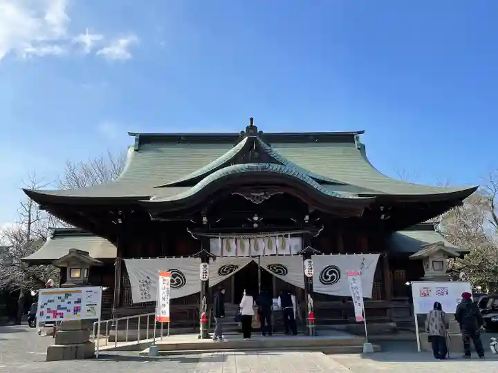 豊山八幡神社の本殿・本堂