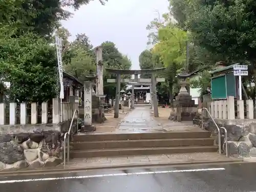 東栄八幡社の鳥居