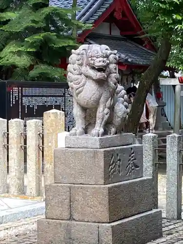 清洲山王宮　日吉神社の狛犬