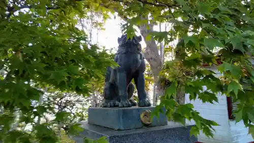 厚岸真龍神社の狛犬