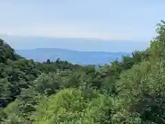 大山寺の景色