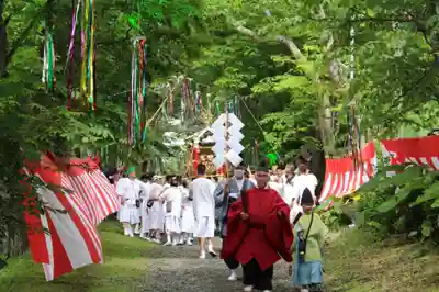 釧路一之宮 厳島神社のお祭り