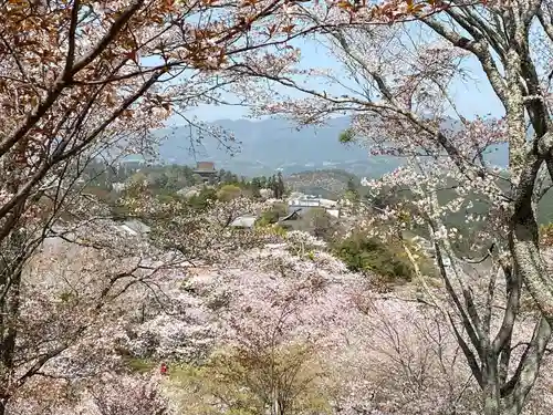 金峯山寺の景色