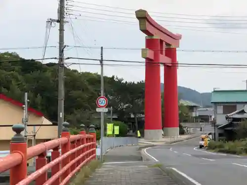 自凝島神社の鳥居