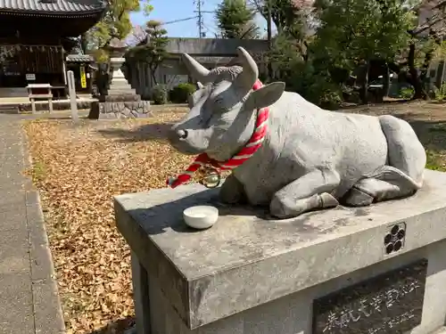 天満宮（鴨田天満宮）の狛犬