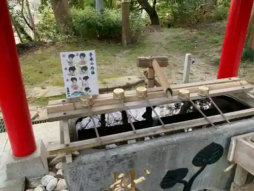 高瀧神社の手水舎