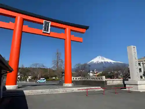 富士山本宮浅間大社の鳥居