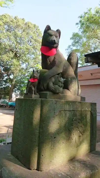 永福稲荷神社の狛犬