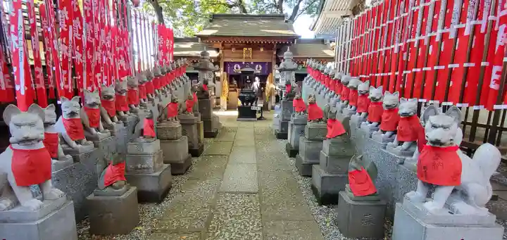 豊川稲荷東京別院の狛犬