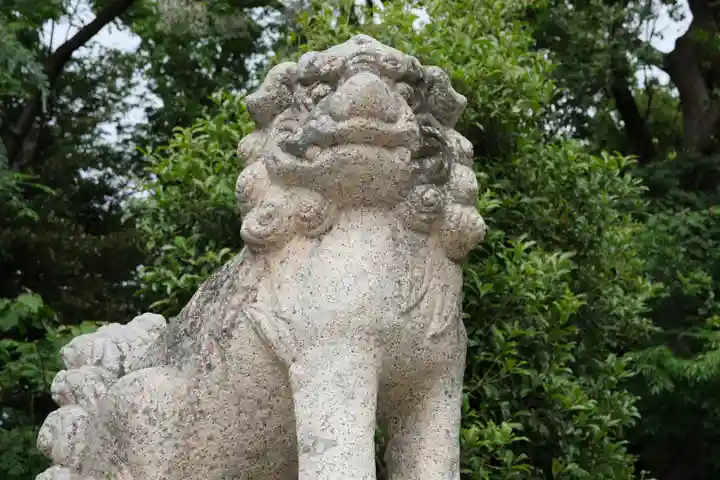 和泉國一之宮 大鳥大社の狛犬