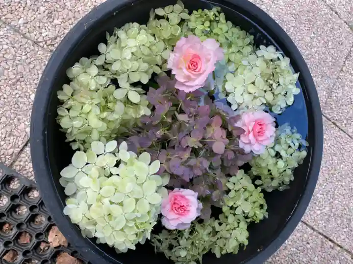端野神社の手水舎