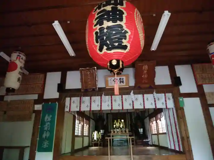 小樽稲荷神社の本殿・本堂
