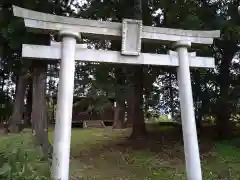 白山神社の鳥居