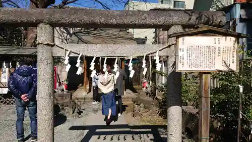 川越熊野神社の鳥居