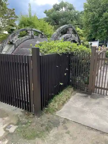 誉田八幡宮の庭園