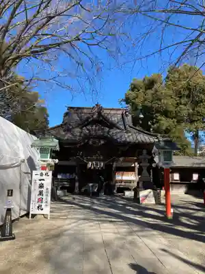 田無神社の本殿・本堂