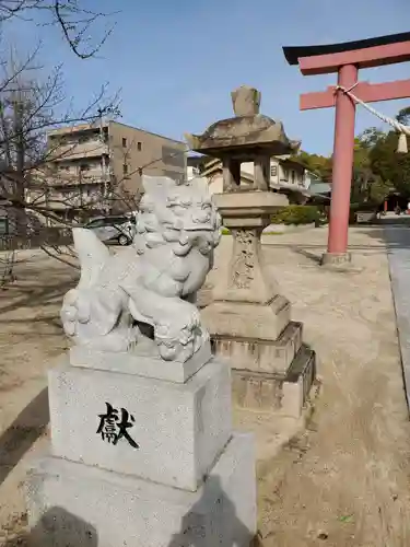 證誠神社の狛犬