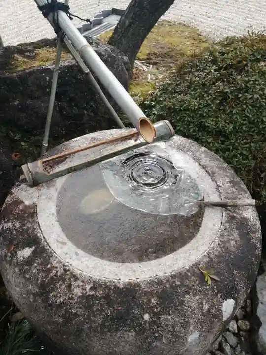 法幢寺の手水舎