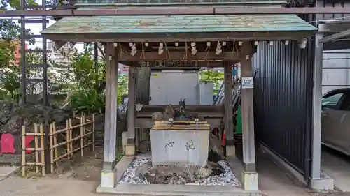 須賀神社の手水