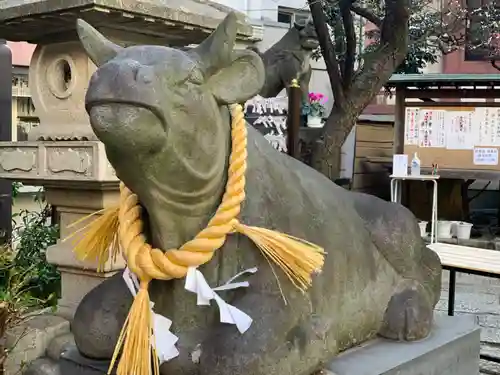 平河天満宮の狛犬