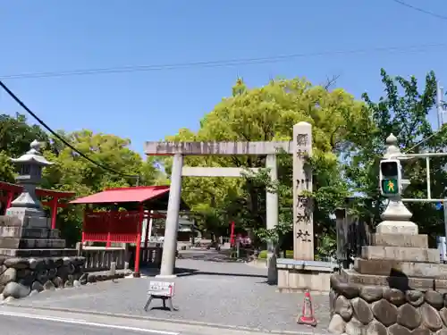 川原神社の鳥居