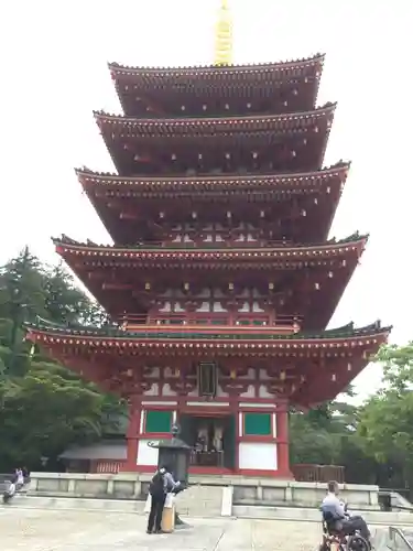 高幡不動尊　金剛寺の塔