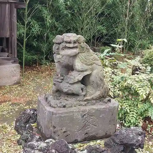 柴又八幡神社の狛犬