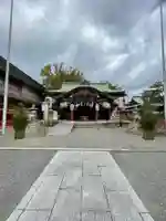 開口神社の本殿・本堂