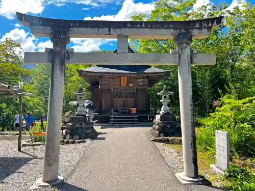 秋葉神社の鳥居