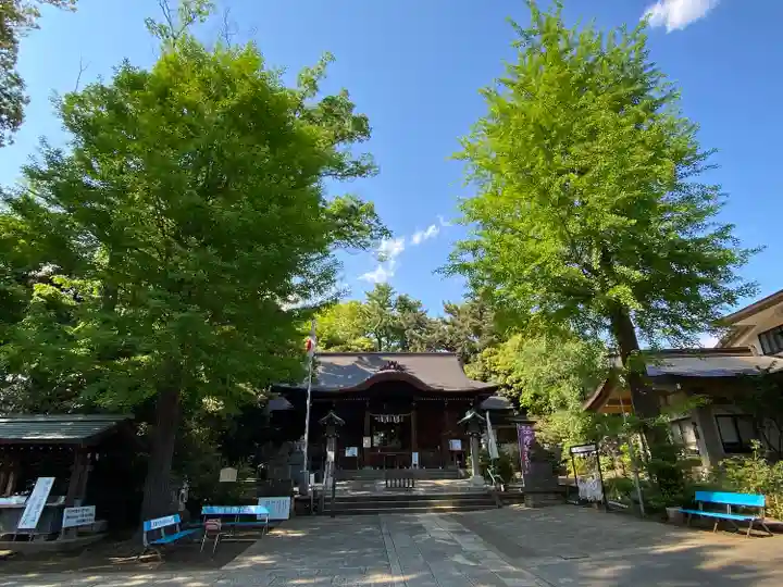 玉川神社の本殿・本堂
