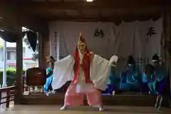 神原田神社の神楽