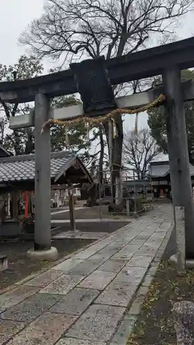 縣神社の鳥居