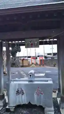 鎌ヶ谷八幡神社の手水舎